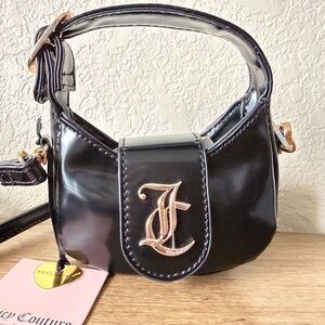 Juicy Couture Overstated Mini WOS With Top Handle in black